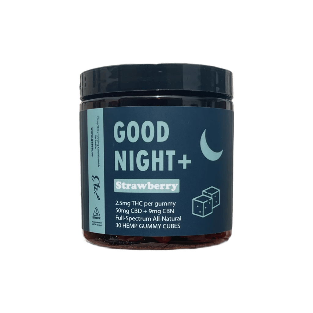 ETC - Good Night + Strawberry Gummies 30ct